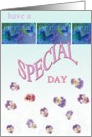 Special Mom’s Day Pansy Butterfly card