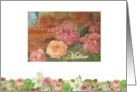 Beautiful Mother Lovely Roses Birthday Wish card