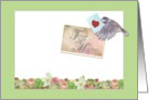 Mother’s Day for Mom, Birdie Special Delivery Pink & Green card