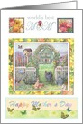 Best Daughter in Law,Mother’s Day Garden Illustration card