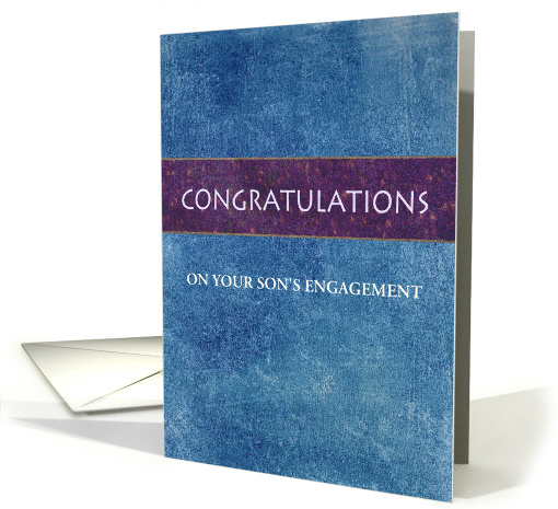 Congrats for Parents of the Groom Engagement card (1223960)