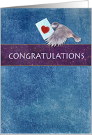 for Son Custom Congrats on Engagement card