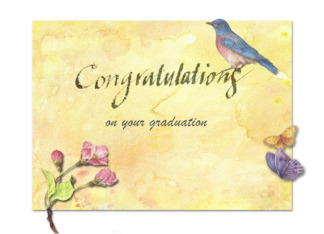 Grad Congrats from us Take Wing Illustrated