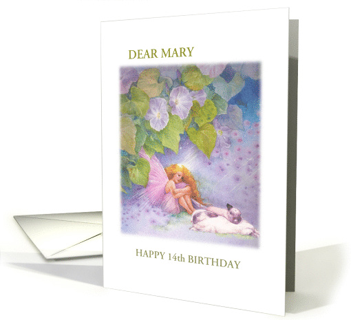 Magical Flower Fairy Age Specific Birthday card (1234032)