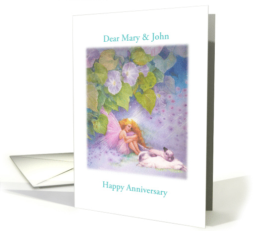 Anniversary Name Specific Magical Flower Fairy card (1235638)