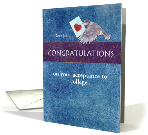 College Acceptance Congrats Special Delivery card (1264292)