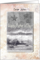 Father’s Day like a son Sailboat Sketch card