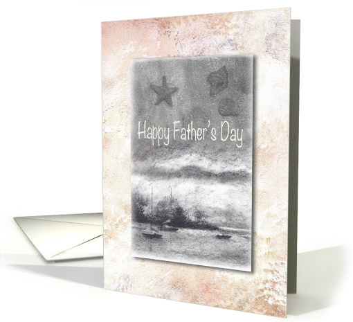 For Fiance Father's Day Nautical Sketch card (1289704)