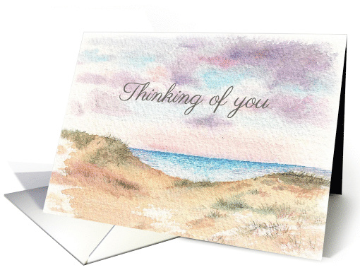 Seascape,Thinking of You,Mum's Anniversary card (1317938)
