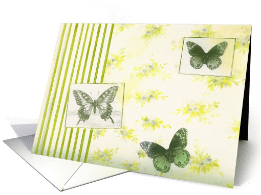 for her illustrated butterflies scrapbook layout card (334590)