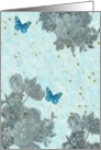 BUTTERFLIES-blue card