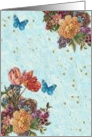 BUTTERFLIES-blue card