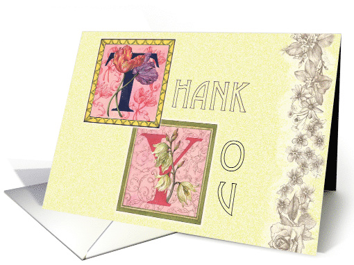Thank You Grand Parent Illuminated Fonts card (678484)