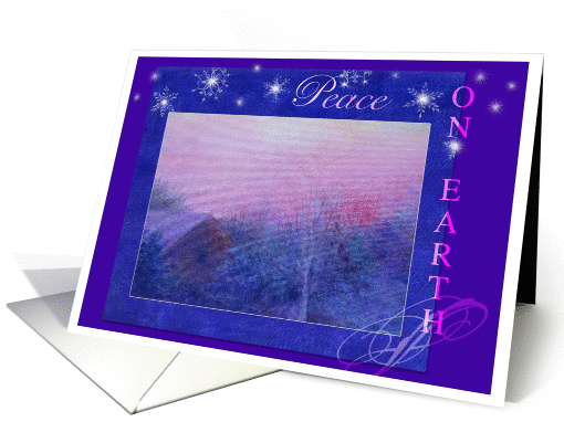 Peace On Earth Business Greetings card (723887)