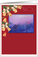 Safe And Sober 12 Steps peaceful Holiday card