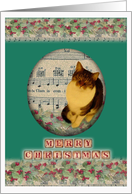 Meowy Christmas for Life Partner card