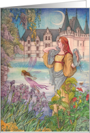 Fairy Magical Castle Wife’s Birthday card