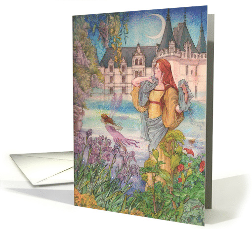 Fairy Magical Castle Daughter's Birthday card (776930)