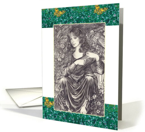 Believe In Angel Enchanting Birthday card (787508)
