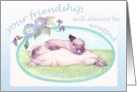 Sleepy Bunnies Friendship card