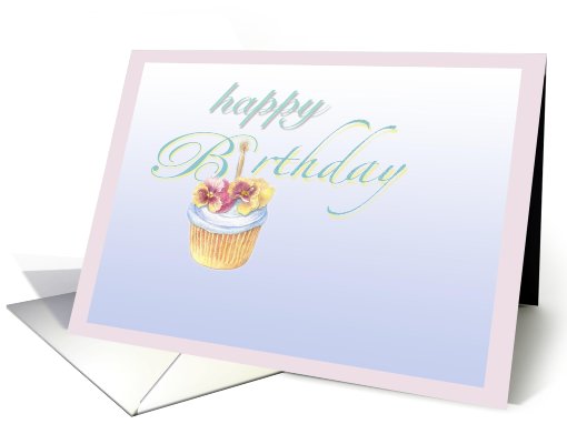 Cupcake Birthday For Daughter In Law
 card (799678)