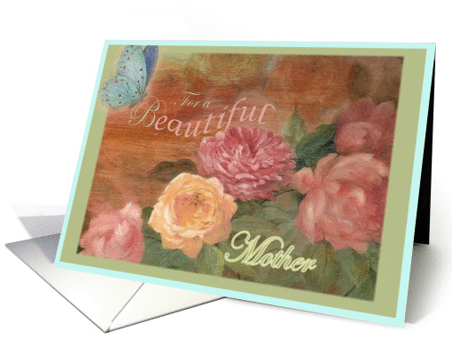 Birthday Wish For A Beautiful Mother card (843001)