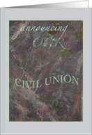 Civil Union...