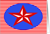 Patriotic Star 1 card