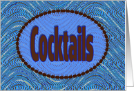 Cocktails card