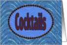 Cocktails card