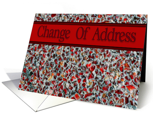 Change of Address card (213593)