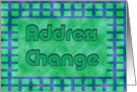 Address Change card