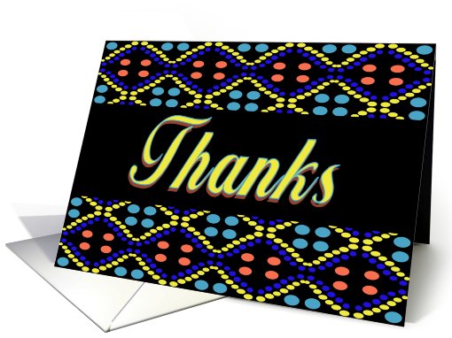 Thanks card (766413)