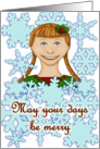 Christmas Card with Personality card