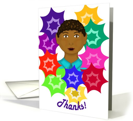 Thank You with Personality card (518336)