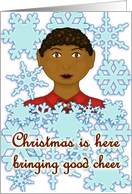 Christmas with Personality - Snowflakes card