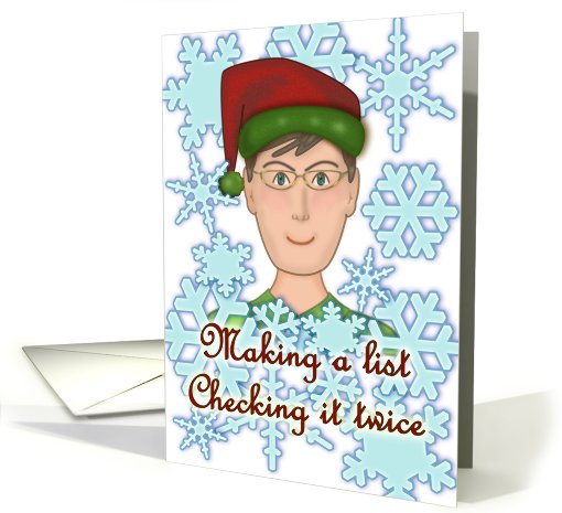 Christmas with Personality - Snowflakes card (518339)