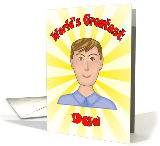 Father's Day - World's Greatest Dad card (606002)