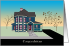 New Home Congratulations card