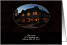 Victorian Our New Address Custom Photo card
