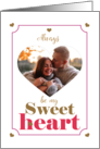 Photo Card Always be My Valentine Sweetheart card
