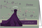 Sister-in -law Denise Matron of Honor card