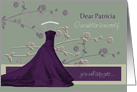 Dear Patricia Bridesmaid card