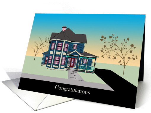New Home Congratulations card (1037473)