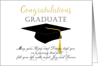 2024 Congratulations HS Graduate Hopes Dreams card
