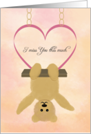 Bear Miss You This Much card