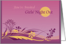 Girls’ Night Out / Invitation card