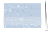 WhispersThank You Friend card