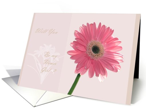 Will You be my Flower Girl? card (467703)