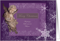Angelic Christmas card